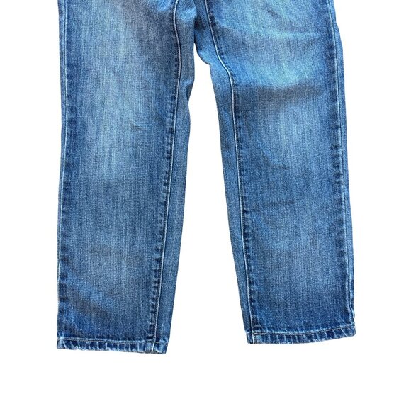 Kate Spade Jean Size 26 The Kick It Saturday Button Fly Straight Leg Cropped Cot - Picture 3 of 8